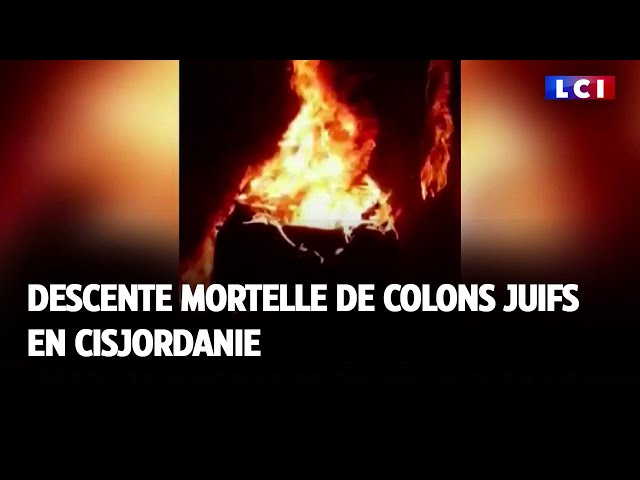 ⁣Descente mortelle de colons juifs en Cisjordanie