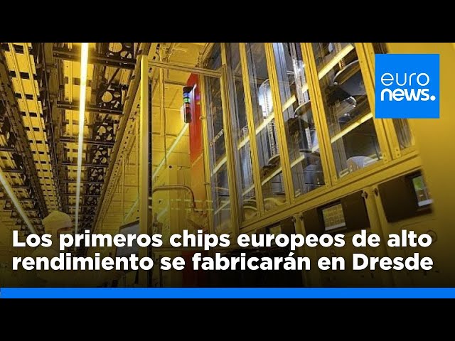 ⁣Los primeros chips europeos de alto rendimiento se fabricarán en Dresde