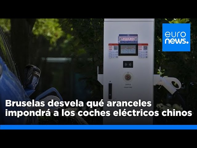 ⁣Bruselas desvela los tipos de aranceles definitivos que impondrá a los vehículos eléctricos chinos