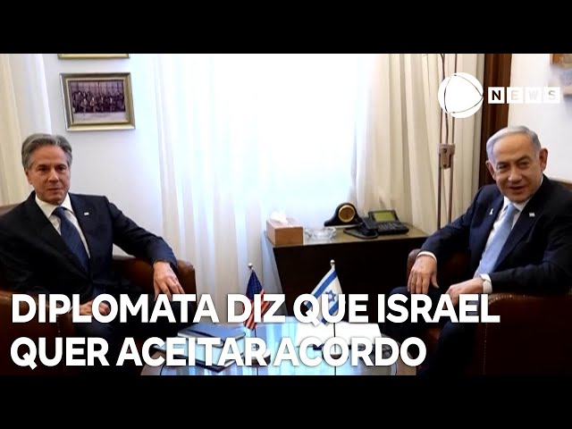 Antony Blinken diz que Israel quer aceitar acordo de cessar-fogo