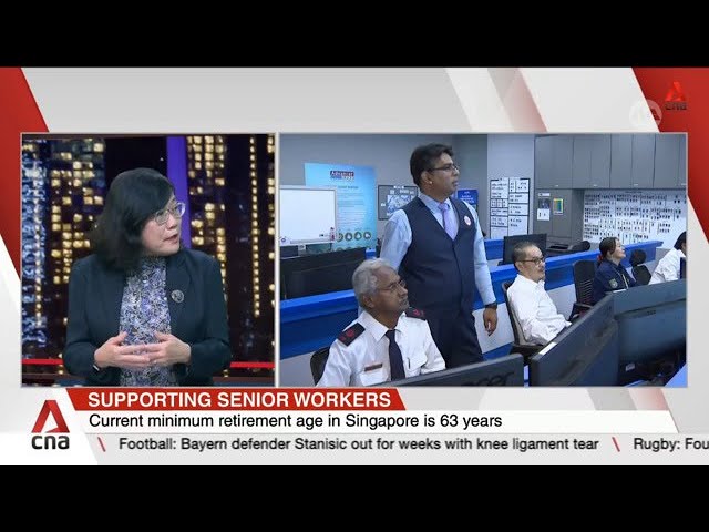 ⁣Associate Professor Chia Ngee Choon on supporting senior workers