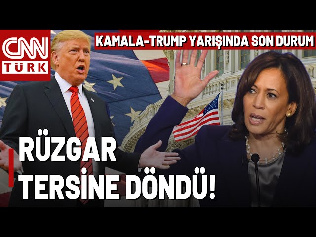 ABD'nin Kritik Eyaletlerinde Son Durum: Trump Baş Aşağı Düşüyor!