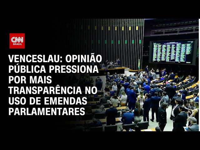 Venceslau: Opinião pública pressiona por mais transparência no uso de emendas parlamentares | ARENA