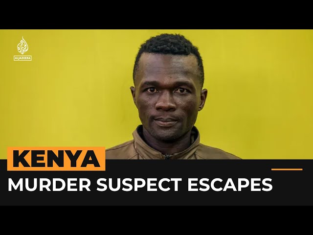 Manhunt in Kenya after suspected serial killer escapes prison | Al Jazeera Newsfeed