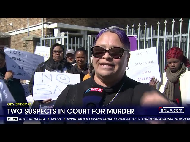 GBV Epidemic | Two suspects in court for Melanie Nelson murder