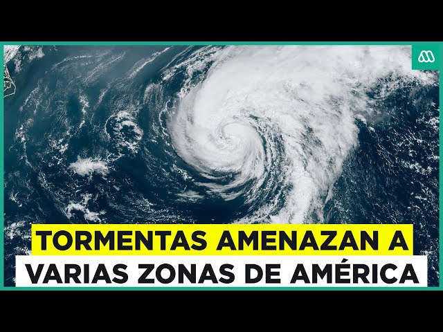 ⁣Huracán Ernesto y Tormenta Tropical Gilma amenazan al continente