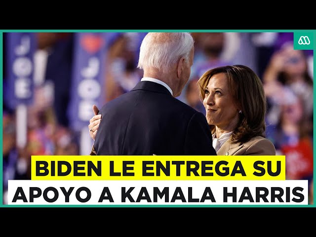 Elecciones EE. UU.: Joe Biden apoya a Kamala Harris en la Convención Demócrata