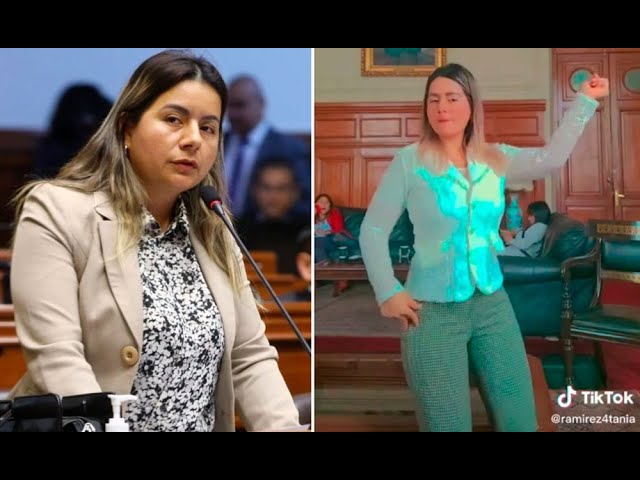 Tania Ramírez, recordada por sus TikTok en el Congreso, es presidenta de comisión de la Producción