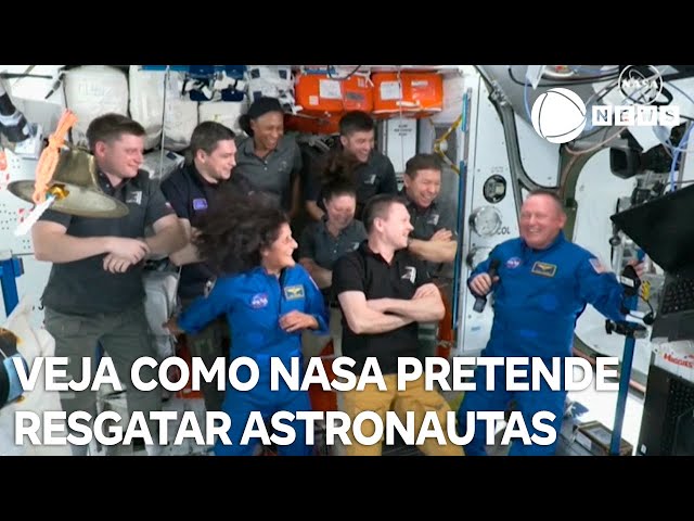 Veja como a Nasa pretende resgatar astronautas presos no Espaço