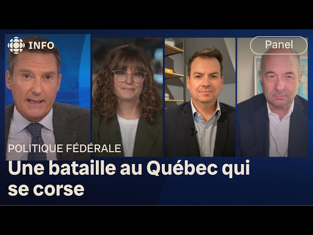 ⁣Panel politique : Le ton monte entre le Parti conservateur et le Bloc québécois