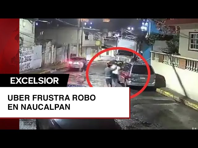 ¿Final feliz? Conductor de Uber desarma a asaltantes y los hace correr en Naucalpan