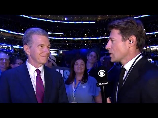 ⁣North Carolina Gov. Roy Cooper on Kamala Harris, mood at DNC, politics in his state