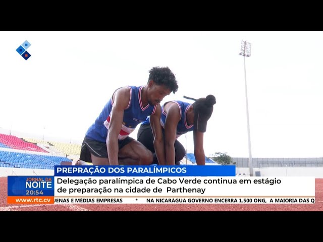 ⁣Delegação Paralímpica de Cabo Verde continua em estágio de preparação na cidade de  Parthenay