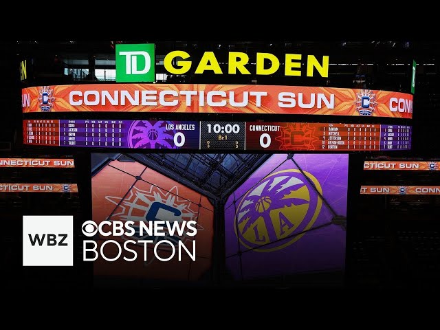 ⁣TD Garden hosts first-ever WNBA game