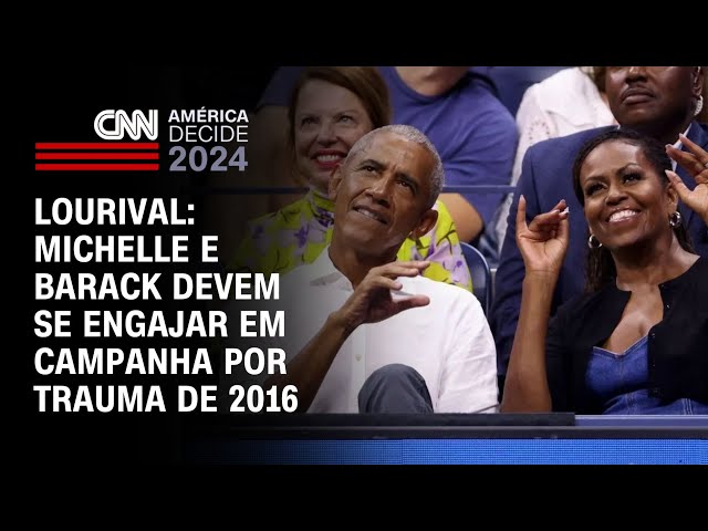 ⁣Lourival: Michelle e Barack devem se engajar em campanha por trauma de 2016 | AMÉRICA DECIDE