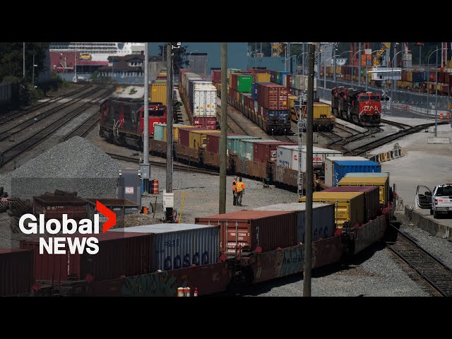 ⁣Railway strike: Labour dispute could disrupt supply chain, affect Canadian commuters