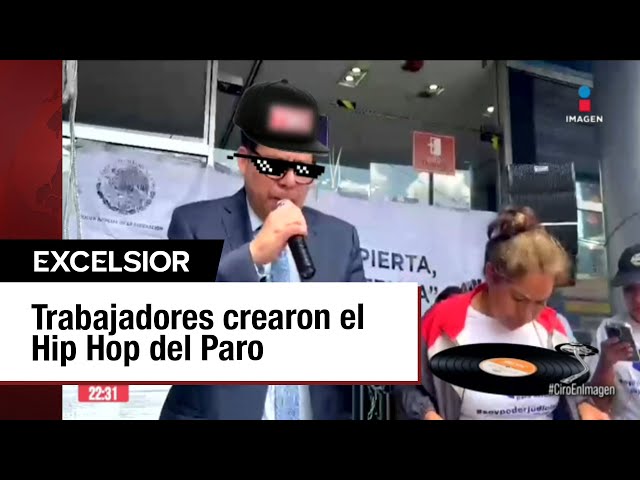 Trabajadores del Poder Judicial y magistrado crearon el Hip Hop del Paro