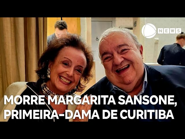 Morre Margarita Sansone, primeira-dama de Curitiba