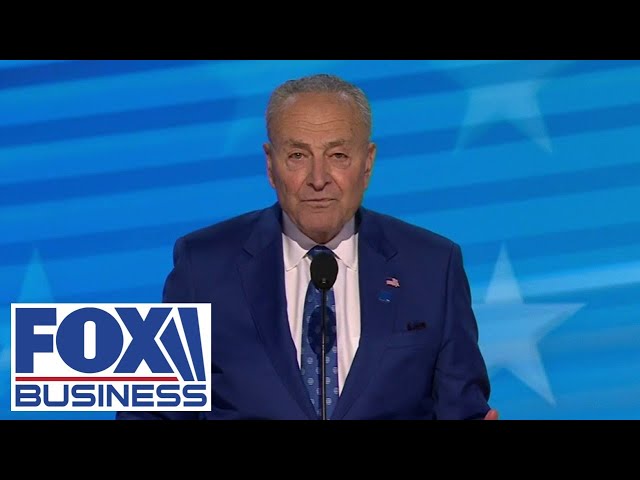 ⁣Chuck Schumer: Only one candidate will move America forward