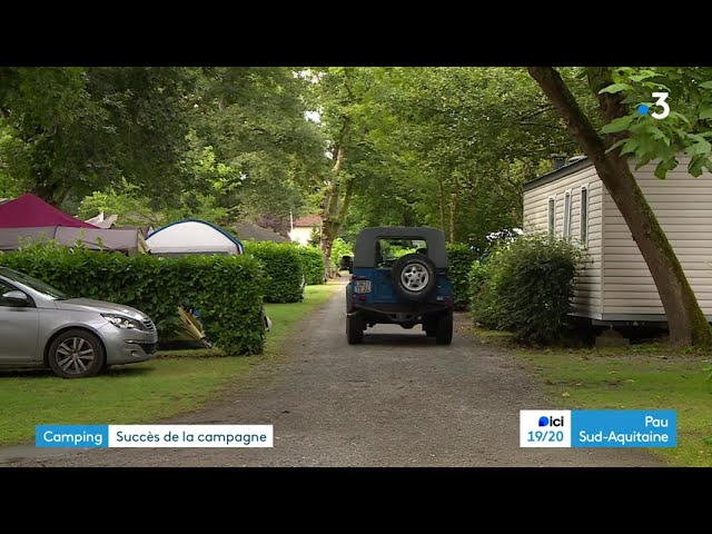 Vacances au vert au camping d'Aramits, en vallée de Barétous