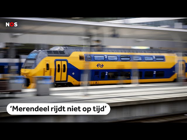 ⁣Wisselende ervaringen met vertragingen op het spoor