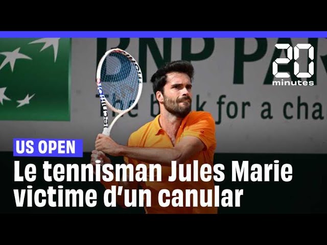 US Open : Le tennisman français Jules Marie victime d’un canular