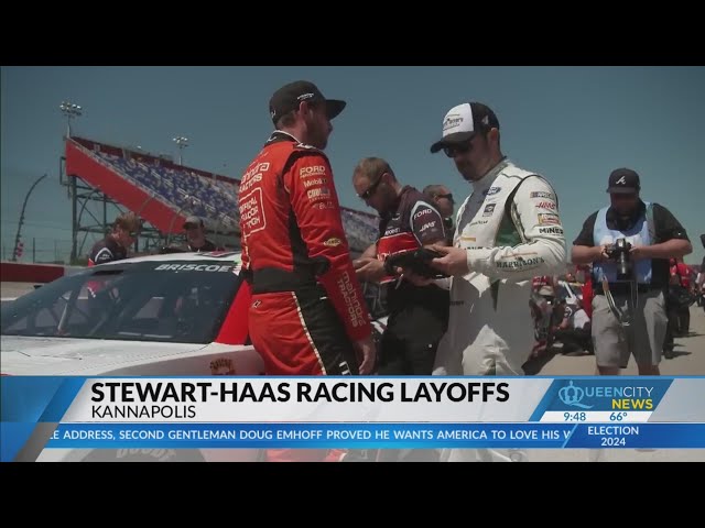 ⁣Stewart-Haas Racing laying off more than 300 workers