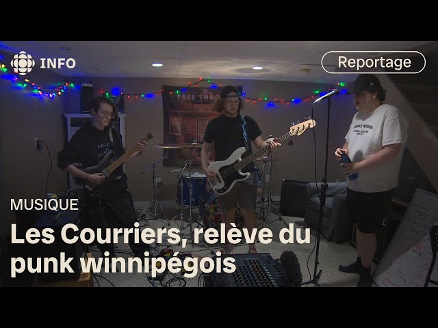 ⁣Les Courriers, relève du punk winnipégois