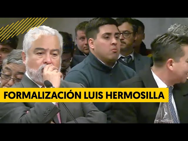 EN VIVO: Formalización de Luis Hermosilla por soborno, delitos tributarios y lavado de activos