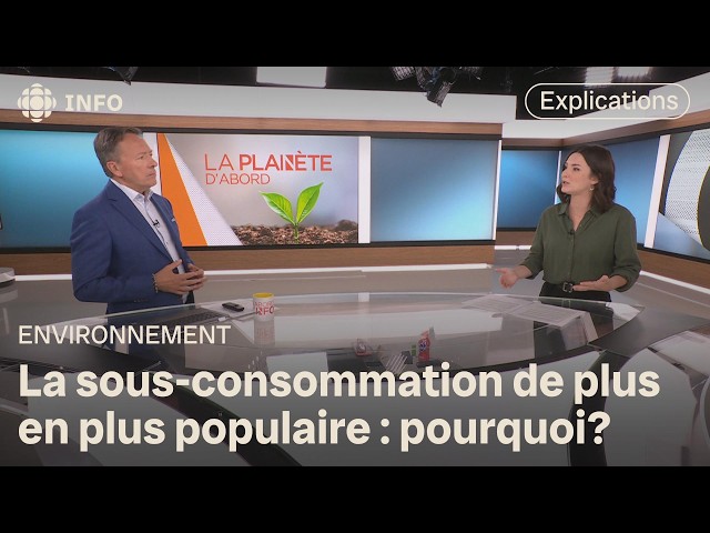 ⁣La sous-consommation, une tendance sur les réseaux sociaux | D'abord l'info