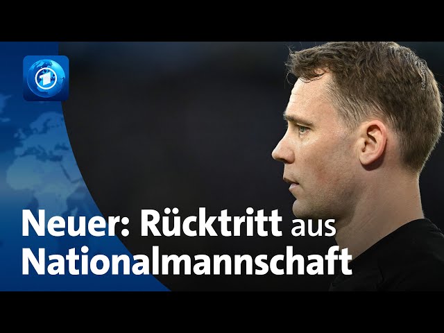 ⁣Manuel Neuer verabschiedet sich aus der Nationalelf