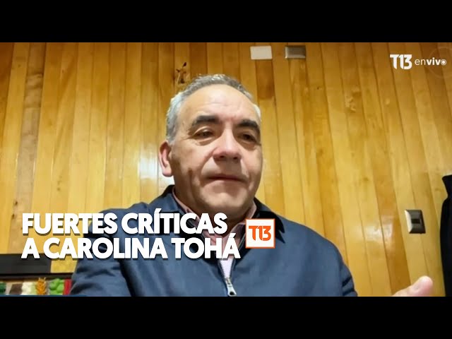 Fidel Espinoza critica a Tohá: "Reprendemos su soberbia habitual"