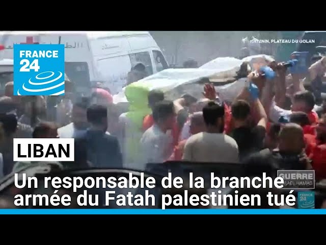 ⁣Liban : l’armée israélienne a assassiné un responsable de la branche armée du Fatah palestinien