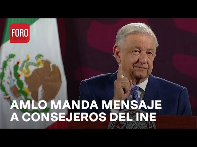 AMLO defiende mayoría calificada y pide al INE no menospreciar al pueblo - Expreso de la Mañana