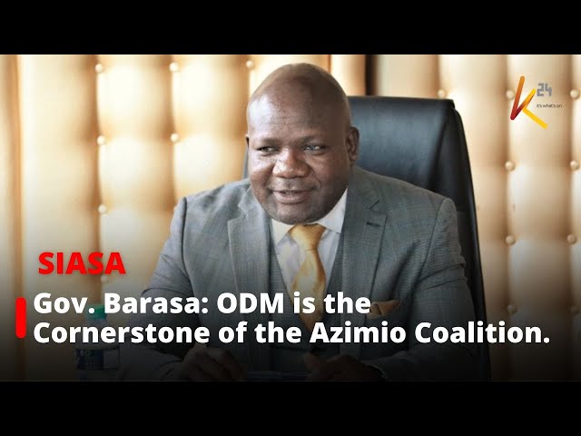 ⁣Governor Fernandes Barasa: ODM is the Cornerstone of the Azimio Coalition.