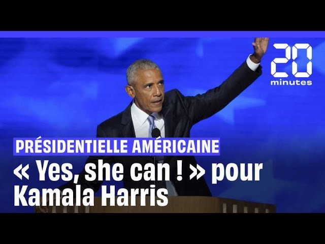 Présidentielle américaine 2024 : « Yes, she can ! », les Obama croient en  Kamala Harris