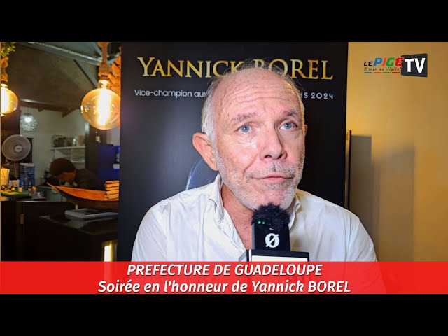 Préfecture de Guadeloupe : Soirée en l'honneur de Yannick BOREL