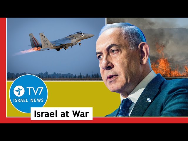 ⁣IDF intensifies strikes versus Hezbollah; Netanyahu vows total victory vs Hamas TV7Israel News 21.08