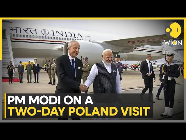 ⁣PM Modi’s Poland Visit: Indian PM Modi pays tributes at Monte Cassino battle monument | WION News