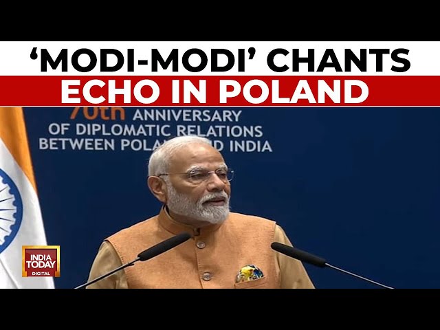 ⁣India Believes In Equal Closeness With All Nations: PM Modi In Poland