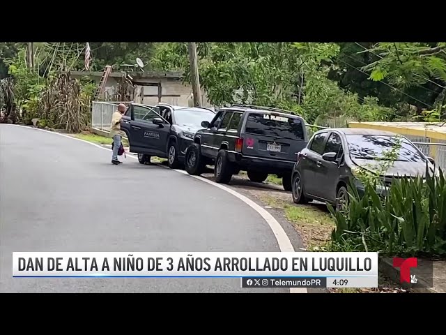 ⁣Departamento de la Familia asume custodia de niñito arrollado en Luquillo