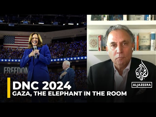 Gaza: the elephant in the room at the US Democratic Convention, says Marwan Bishara