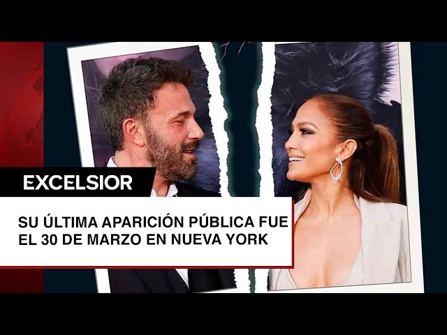 El divorcio es real: Bennifer se terminó... ¡otra vez!