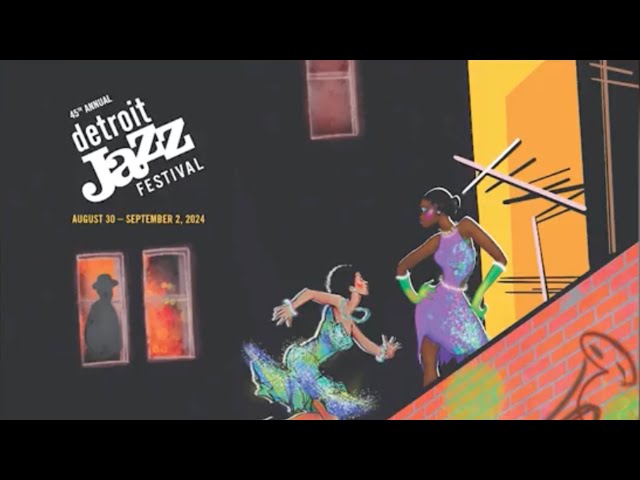 The Detroit Jazz Festival, Gretchen C. Valade Jazz Center and this year’s poster artist Jess Fendo