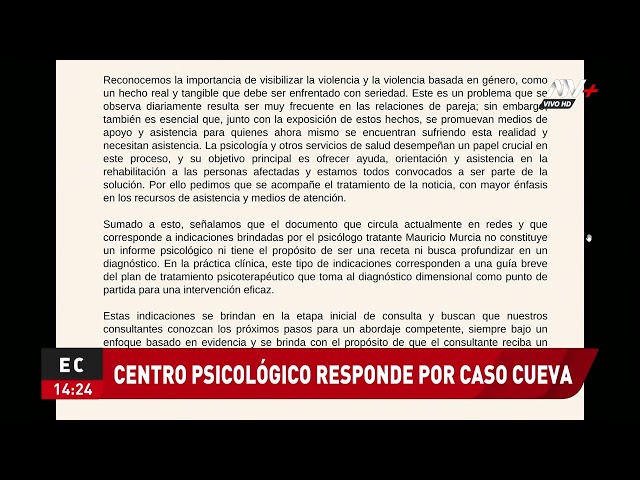 Clínica se pronuncia luego de que Cueva mostrara su 'depresión'