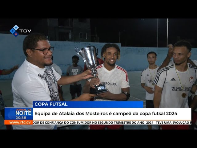 ⁣Fogo: equipa de Atalaia dos Mosteiros é campeã da copa futsal 2024