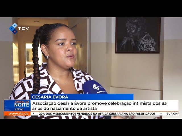 ⁣Associação Cesária Évora promove celebração intimista dos 83 anos do nascimento da artista