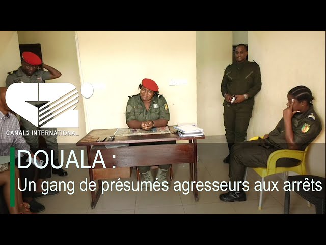 ⁣DOUALA : Un gang de présumés agresseurs aux arrêts