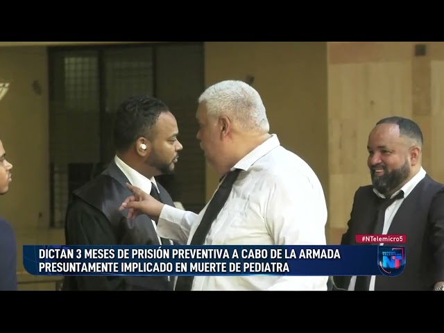 ⁣Cabo habría matado pediatra a golpes y con una maceta por deuda de RD$ 300 mil