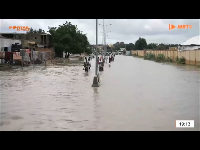 ⁣SOCIÉTÉ - État des rues du 8ème Arrondissement de N'Djamena